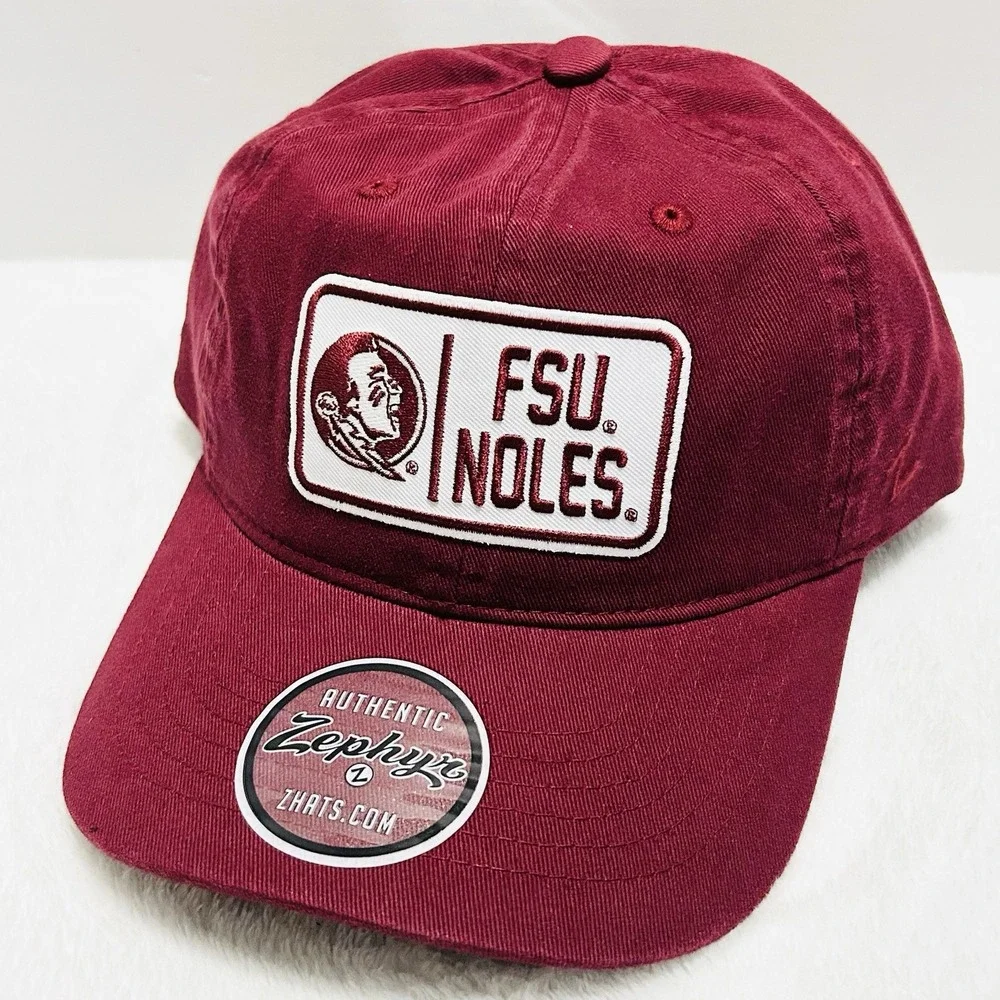 Zephyr Florida State‎ Seminoles Dad Noles Hat Cap Adjustable Strapback Red NCAA